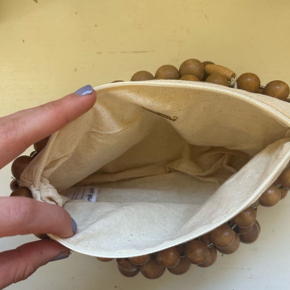 cult gaia Wooden Beaded Clutch - Picture 4 of 5